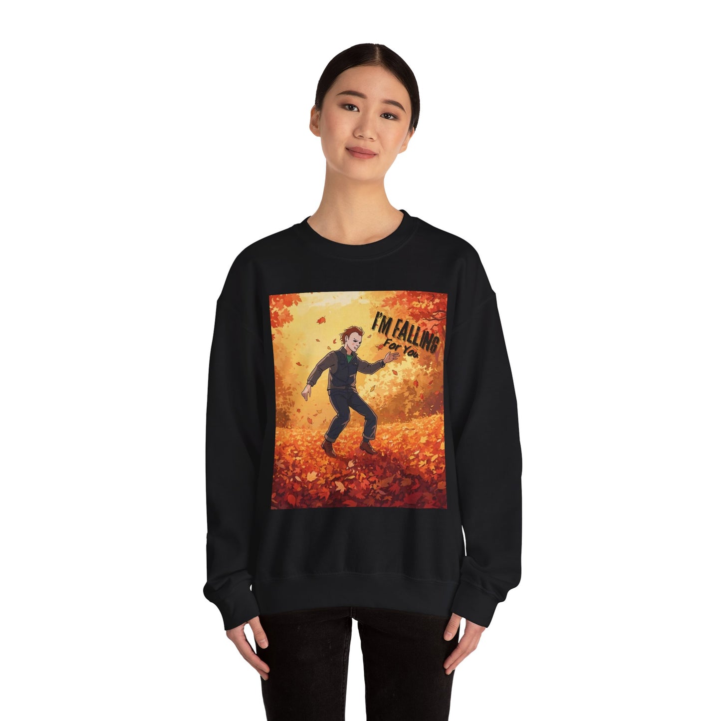 I'm Falling For You Halloween (teehee) Adult Sweatshirt
