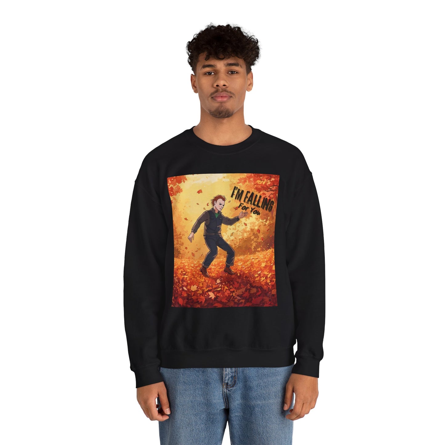 I'm Falling For You Halloween (teehee) Adult Sweatshirt