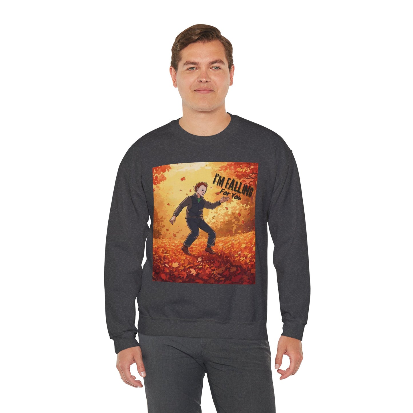 I'm Falling For You Halloween (teehee) Adult Sweatshirt