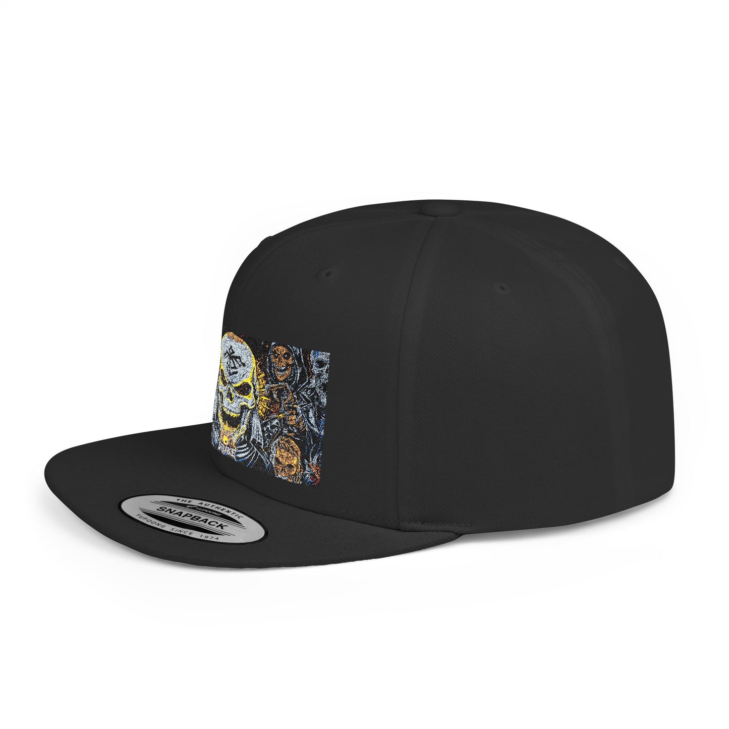 Strike Apparel Logo Flat Bill Snapback
