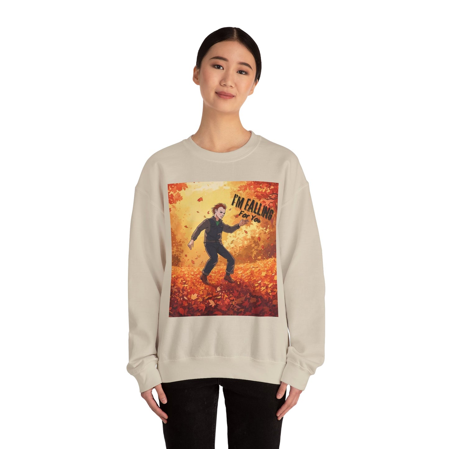 I'm Falling For You Halloween (teehee) Adult Sweatshirt