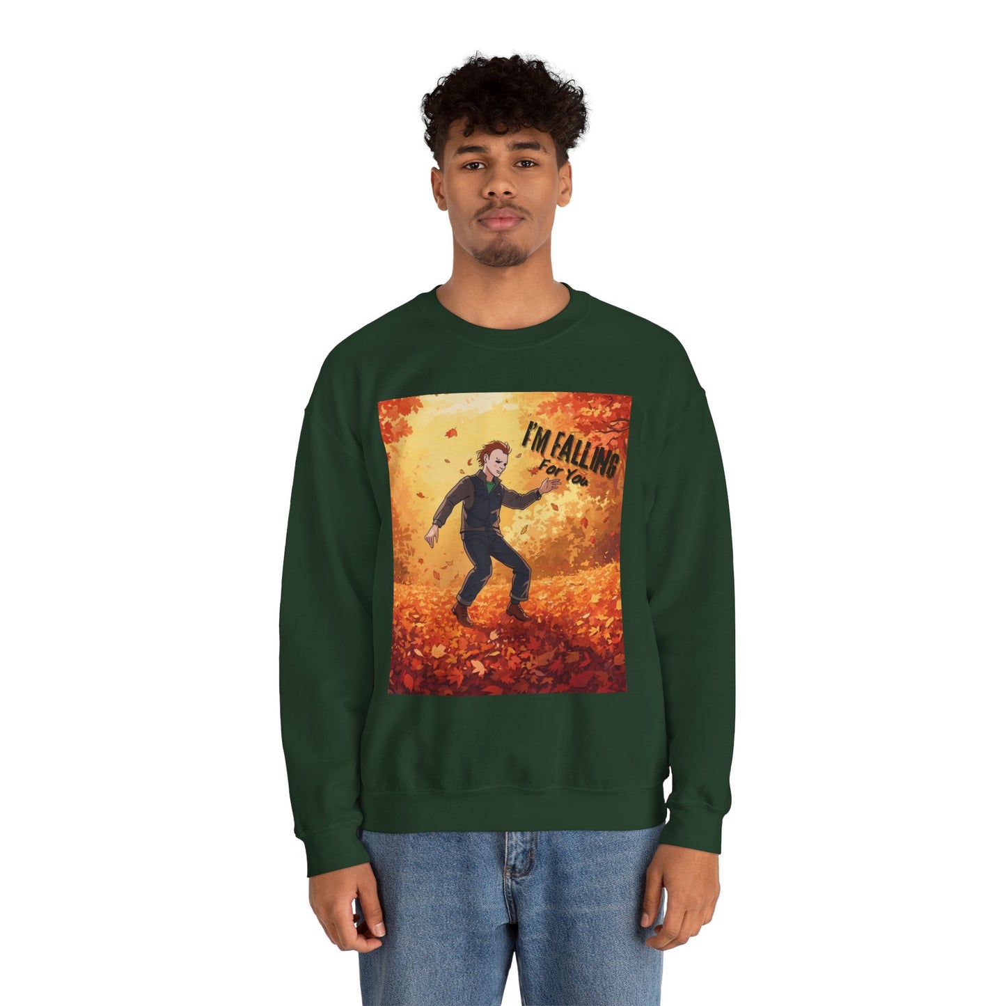 I'm Falling For You Halloween (teehee) Adult Sweatshirt