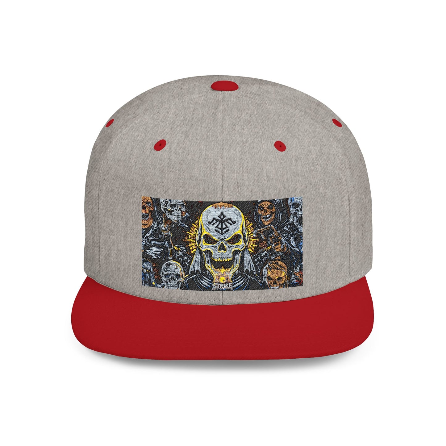 Strike Apparel Logo Flat Bill Snapback