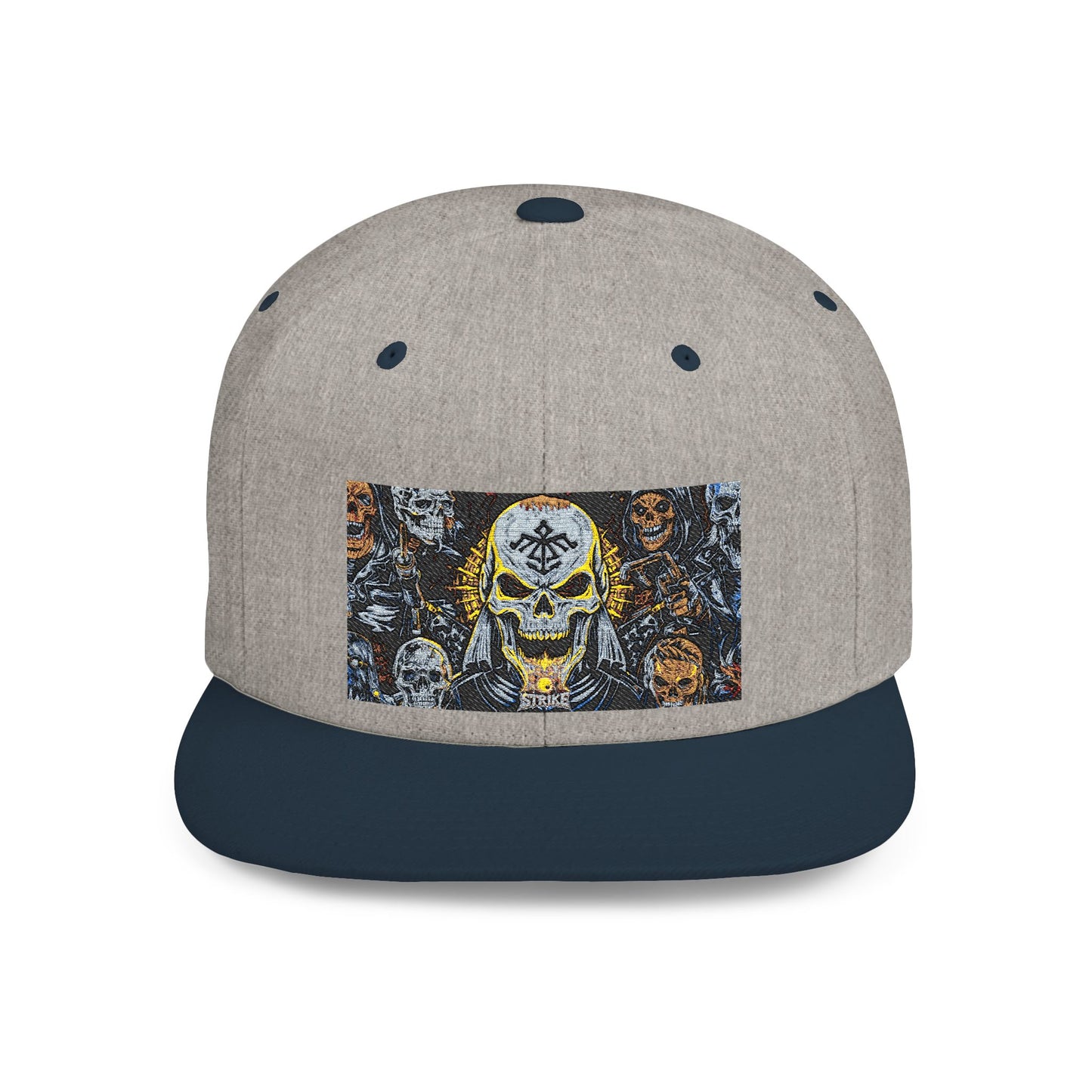 Strike Apparel Logo Flat Bill Snapback