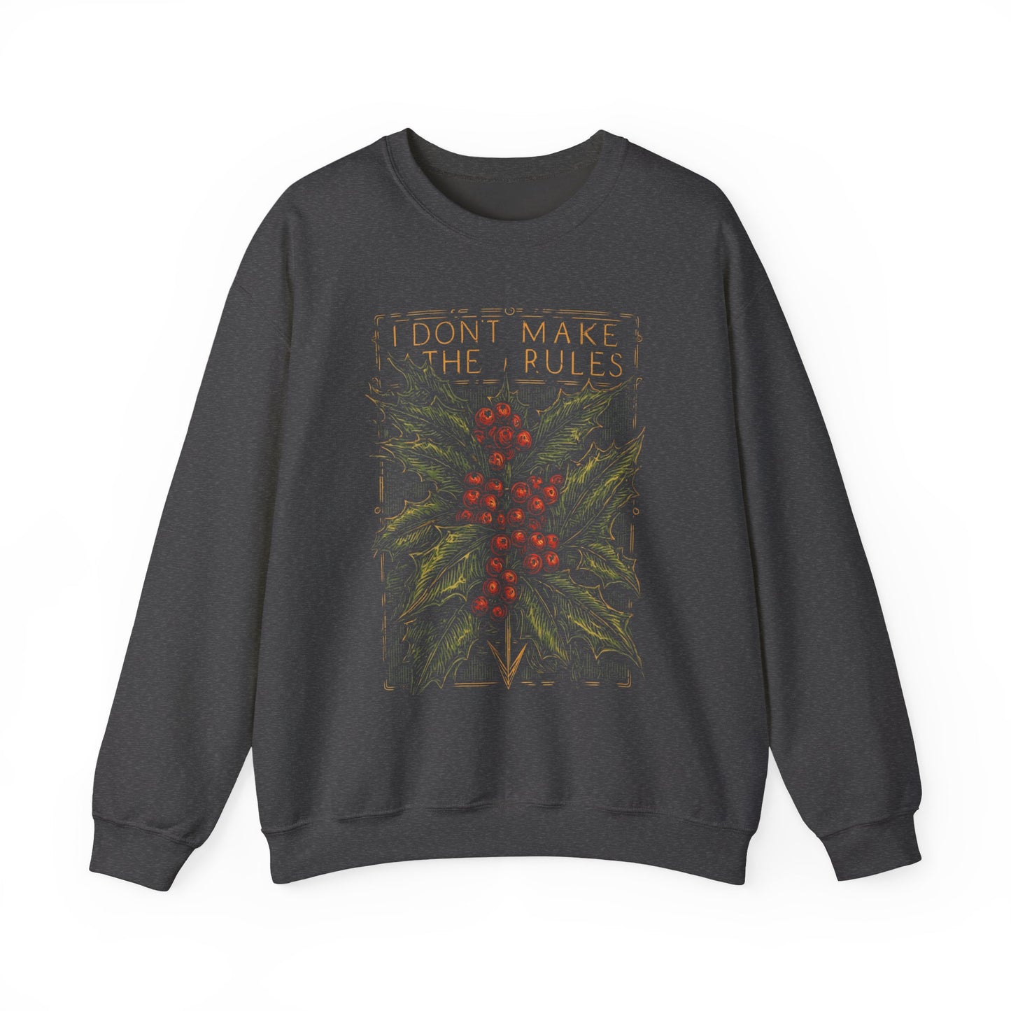 Christmas Crewneck Sweatshirt - Tongue in Cheek Innuendo Design