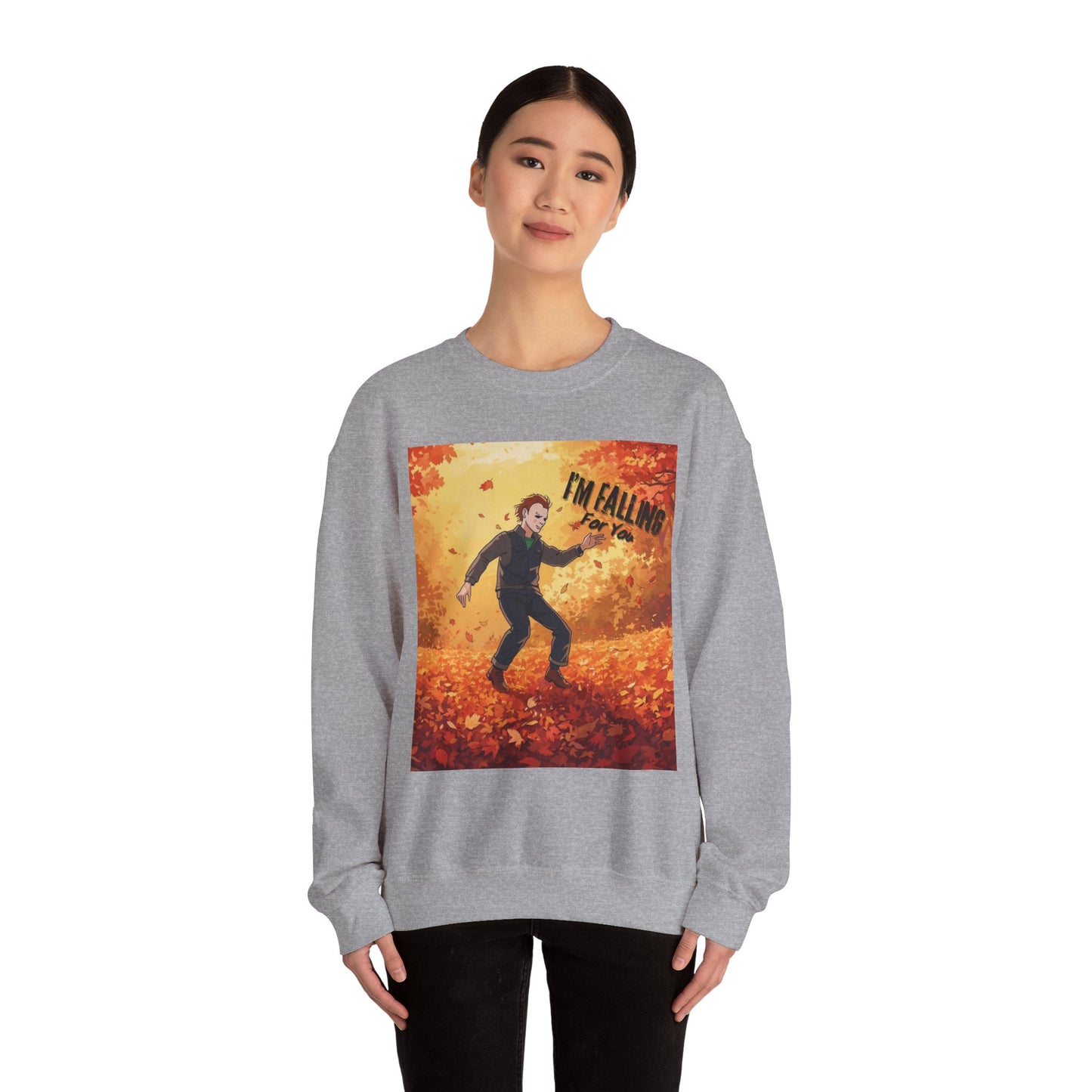 I'm Falling For You Halloween (teehee) Adult Sweatshirt