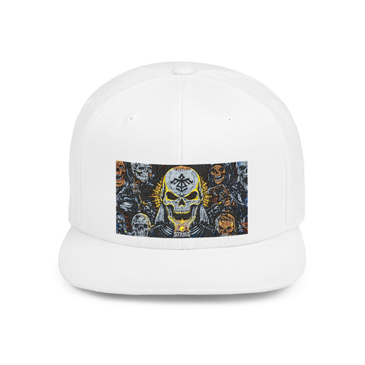 Strike Apparel Logo Flat Bill Snapback