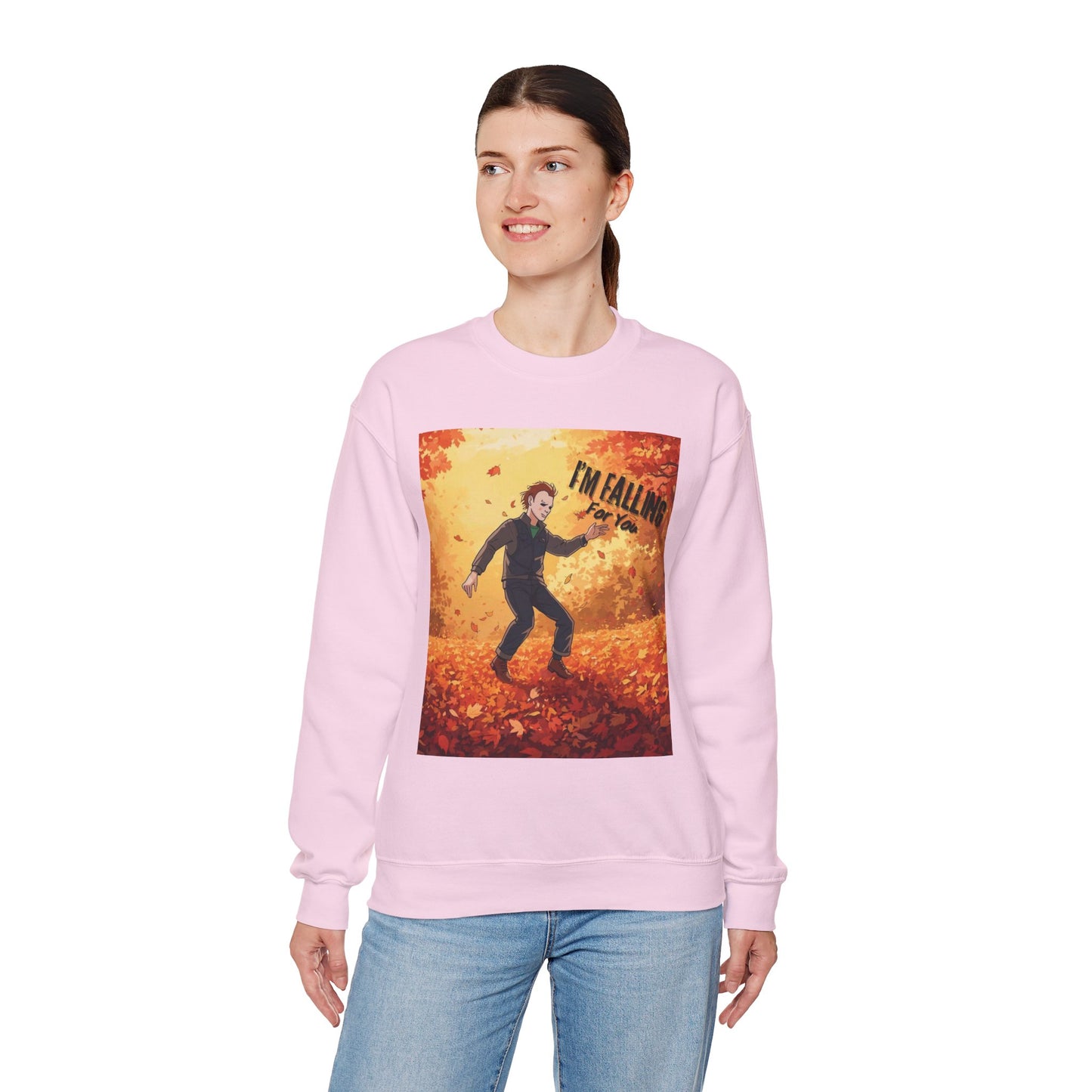 I'm Falling For You Halloween (teehee) Adult Sweatshirt