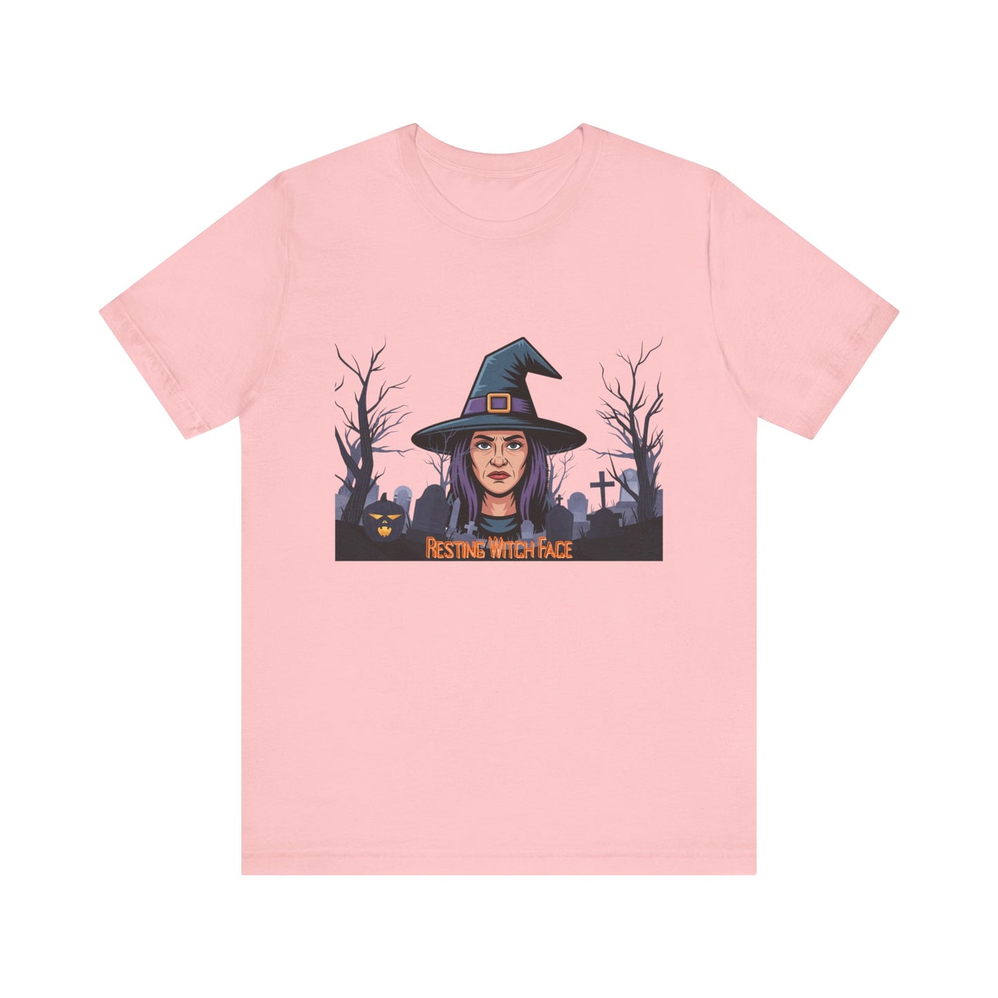 Resting Witch Face Unisex Jersey Short Sleeve Tee