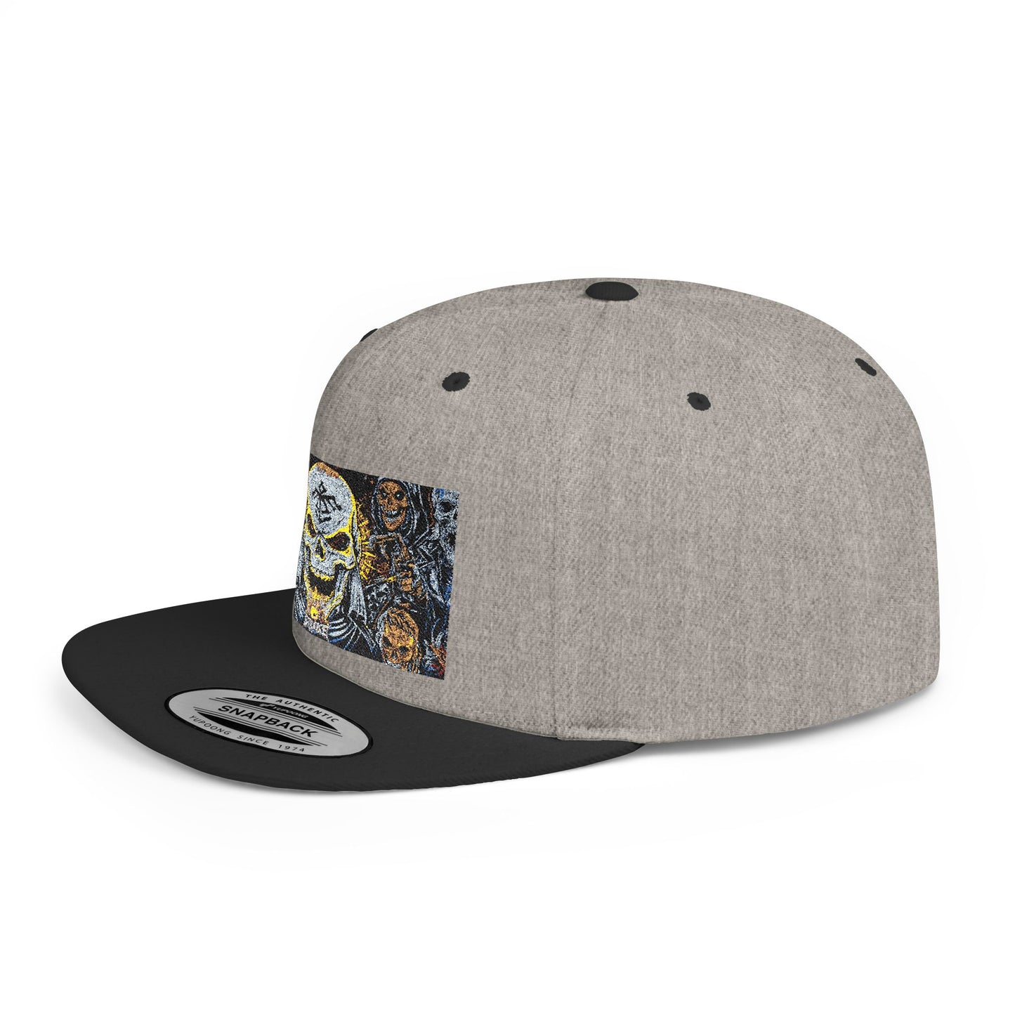 Strike Apparel Logo Flat Bill Snapback