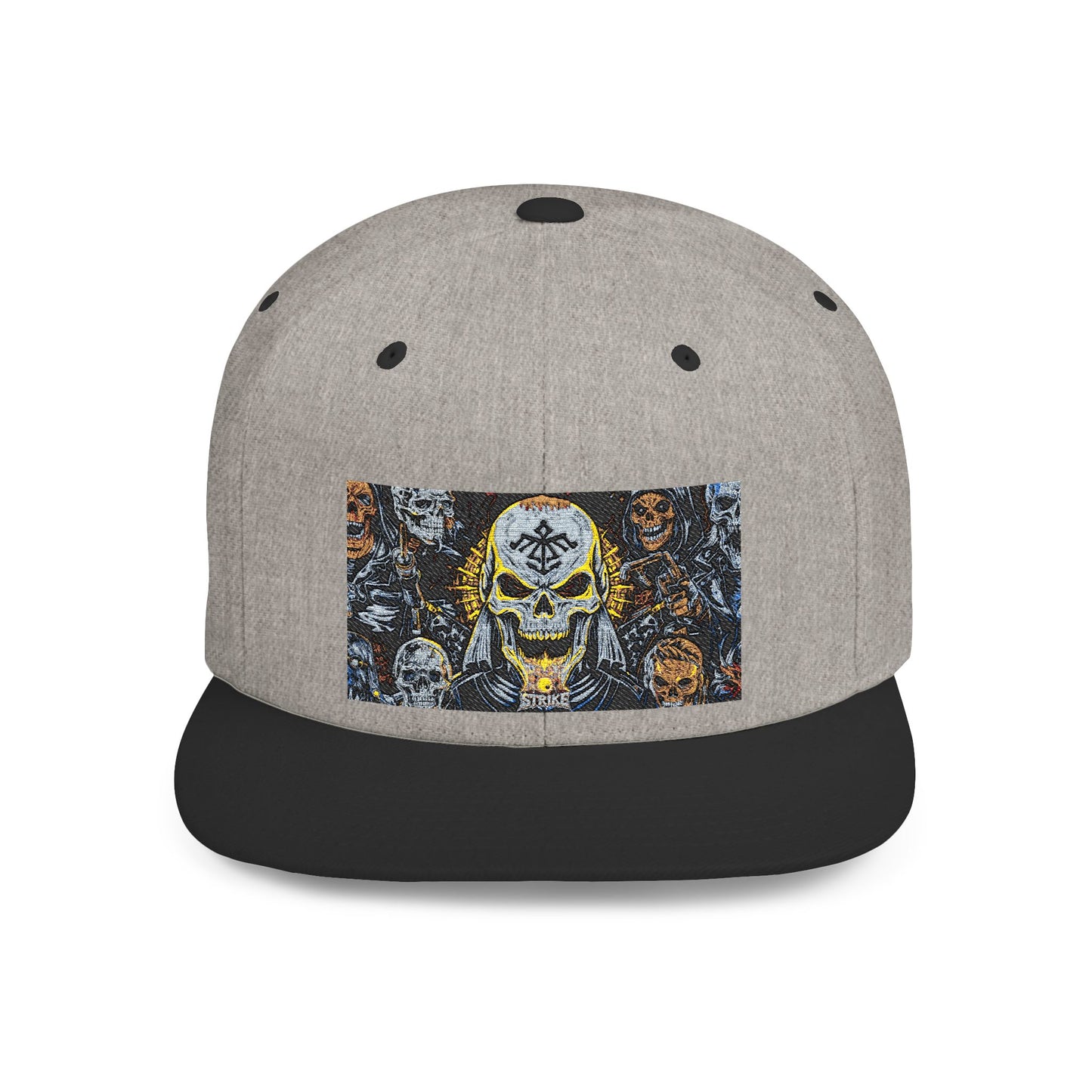 Strike Apparel Logo Flat Bill Snapback