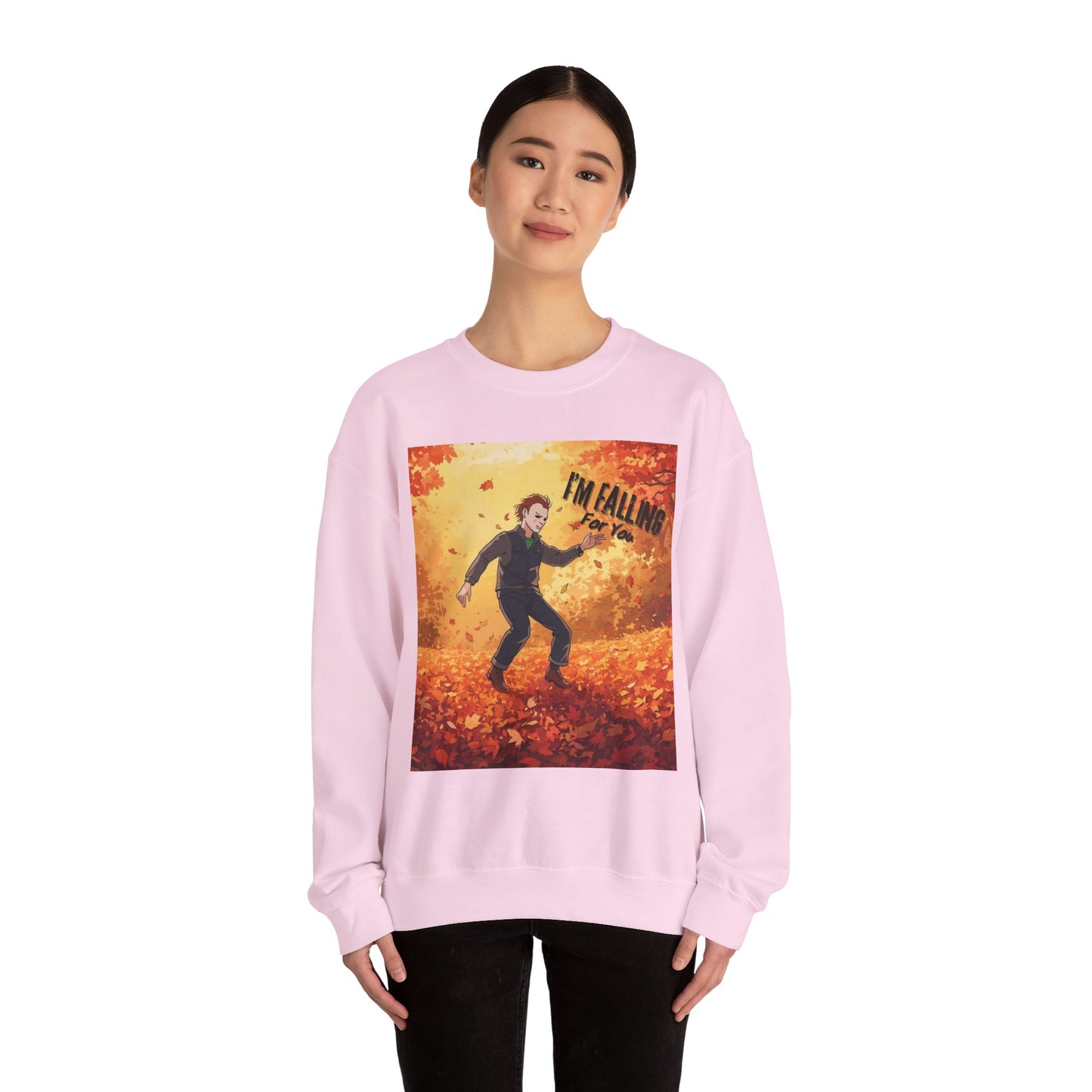 I'm Falling For You Halloween (teehee) Adult Sweatshirt