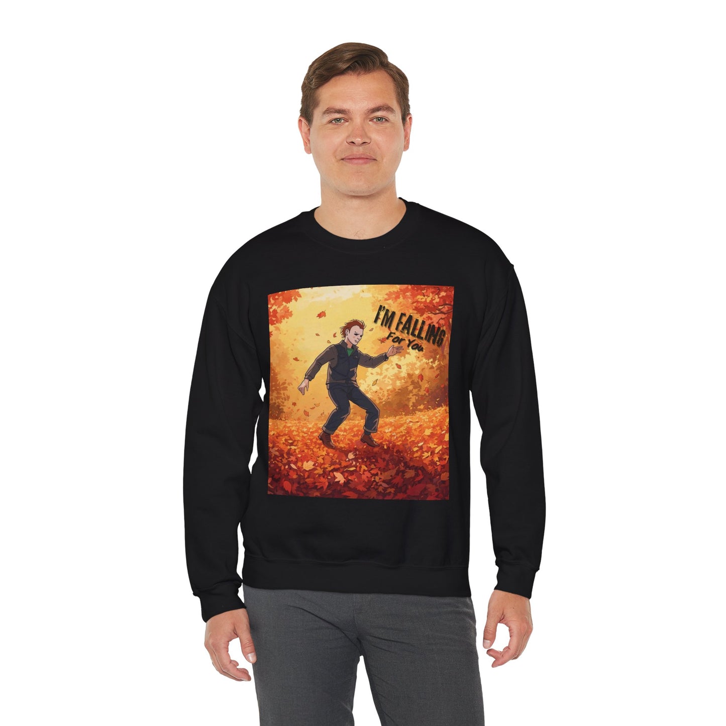 I'm Falling For You Halloween (teehee) Adult Sweatshirt