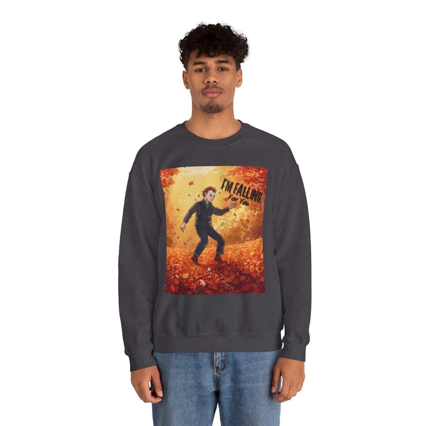 I'm Falling For You Halloween (teehee) Adult Sweatshirt