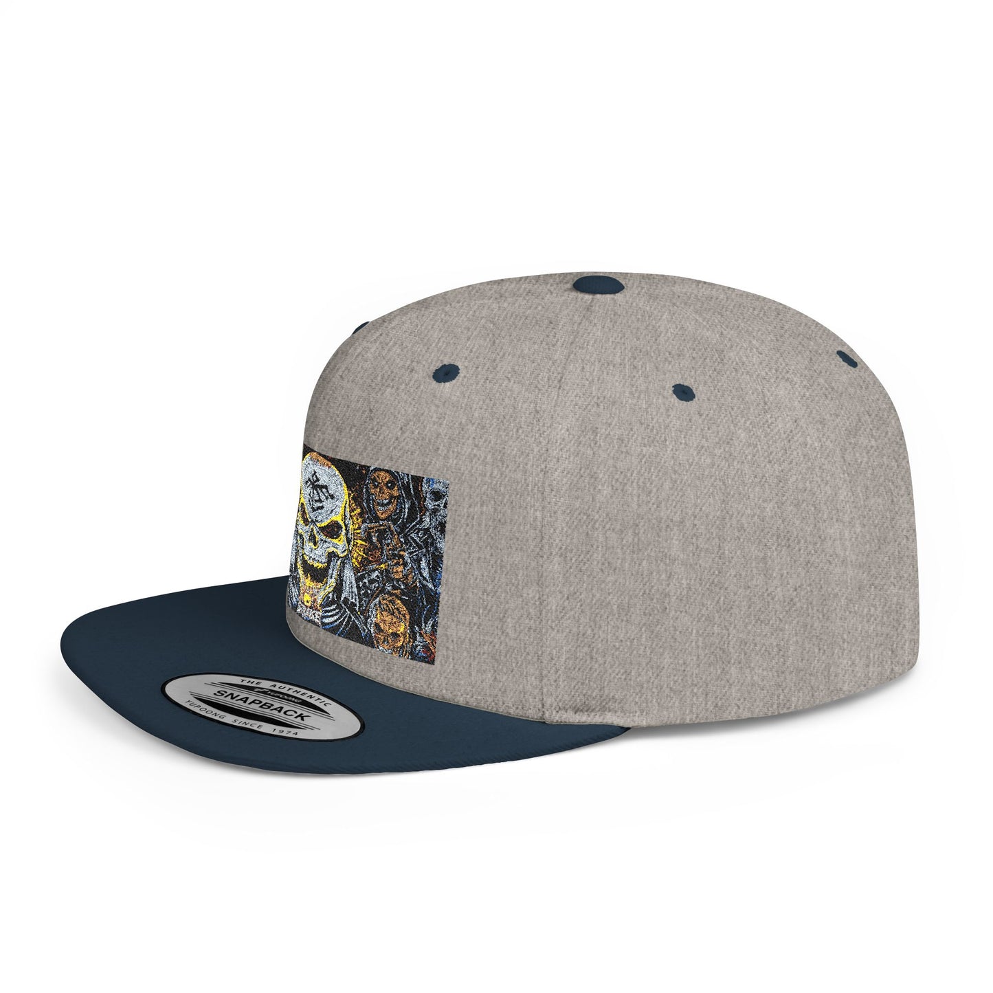 Strike Apparel Logo Flat Bill Snapback