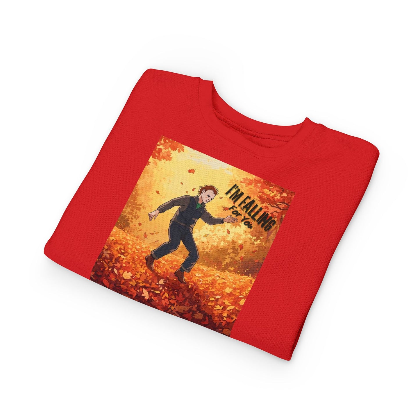 Autumn Vibes Michael Myers Toddler Sweatshirt