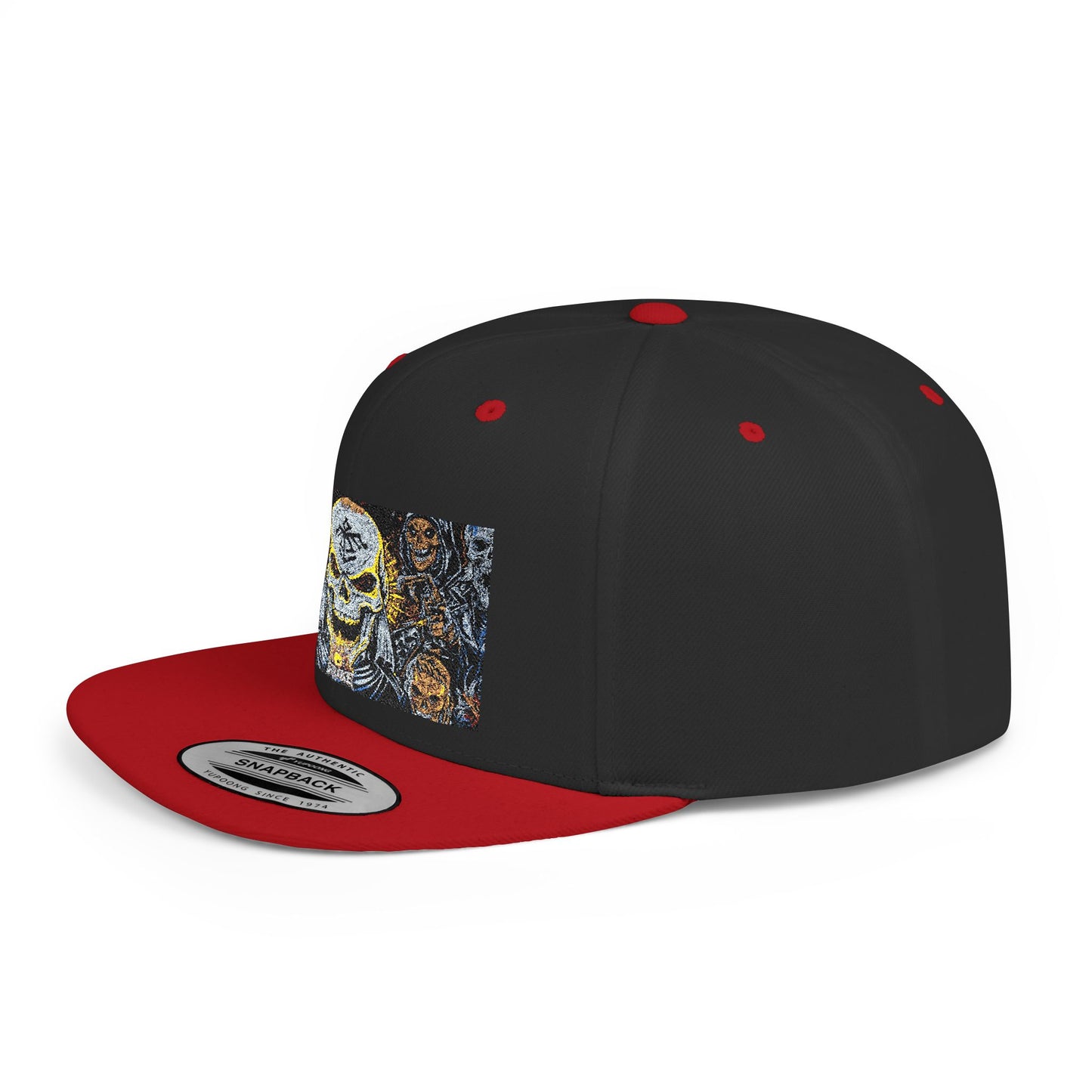 Strike Apparel Logo Flat Bill Snapback