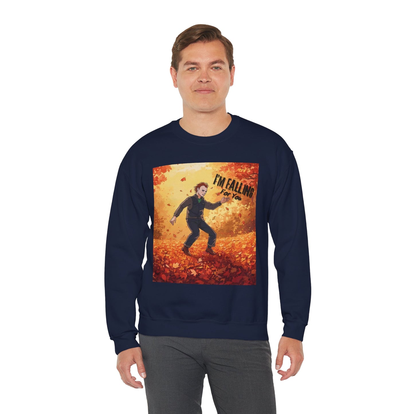 I'm Falling For You Halloween (teehee) Adult Sweatshirt