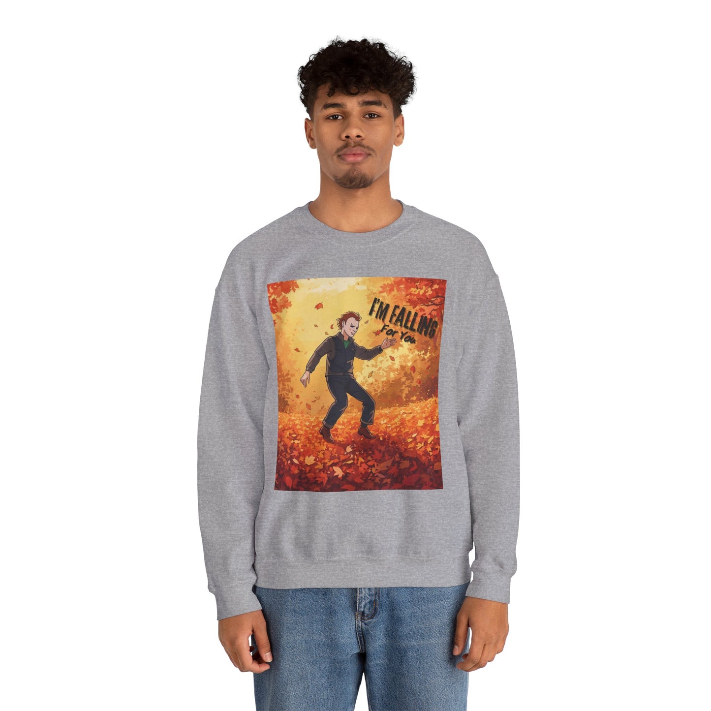 I'm Falling For You Halloween (teehee) Adult Sweatshirt