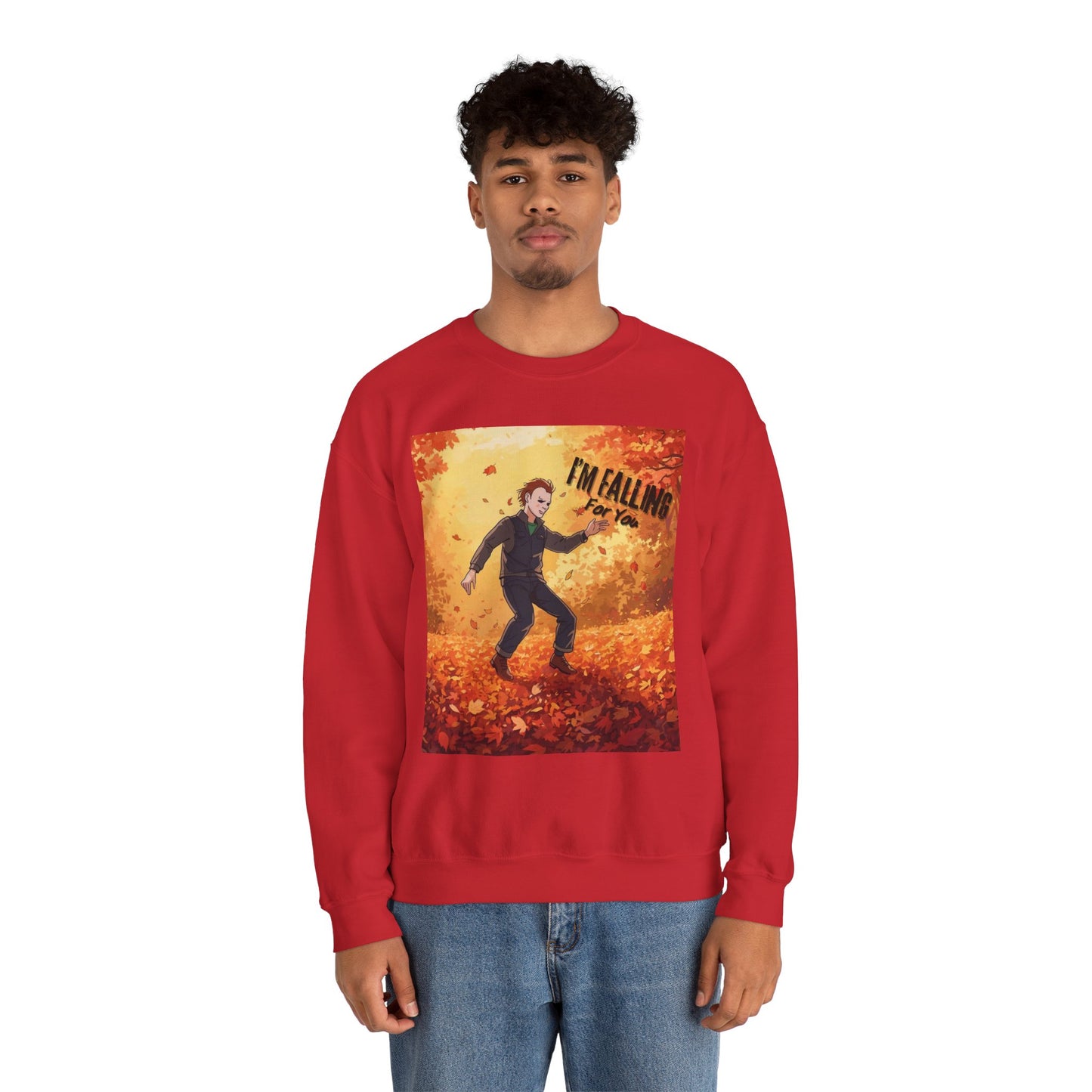 I'm Falling For You Halloween (teehee) Adult Sweatshirt