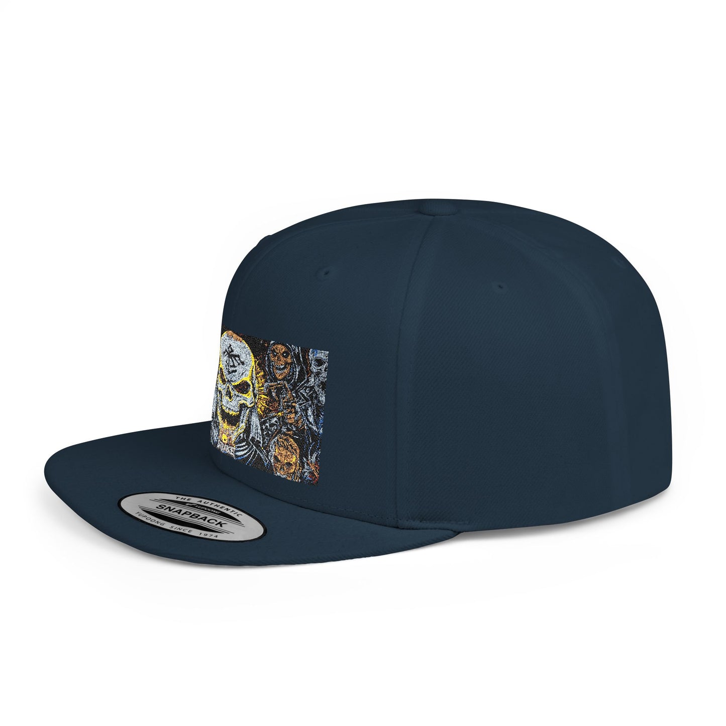 Strike Apparel Logo Flat Bill Snapback