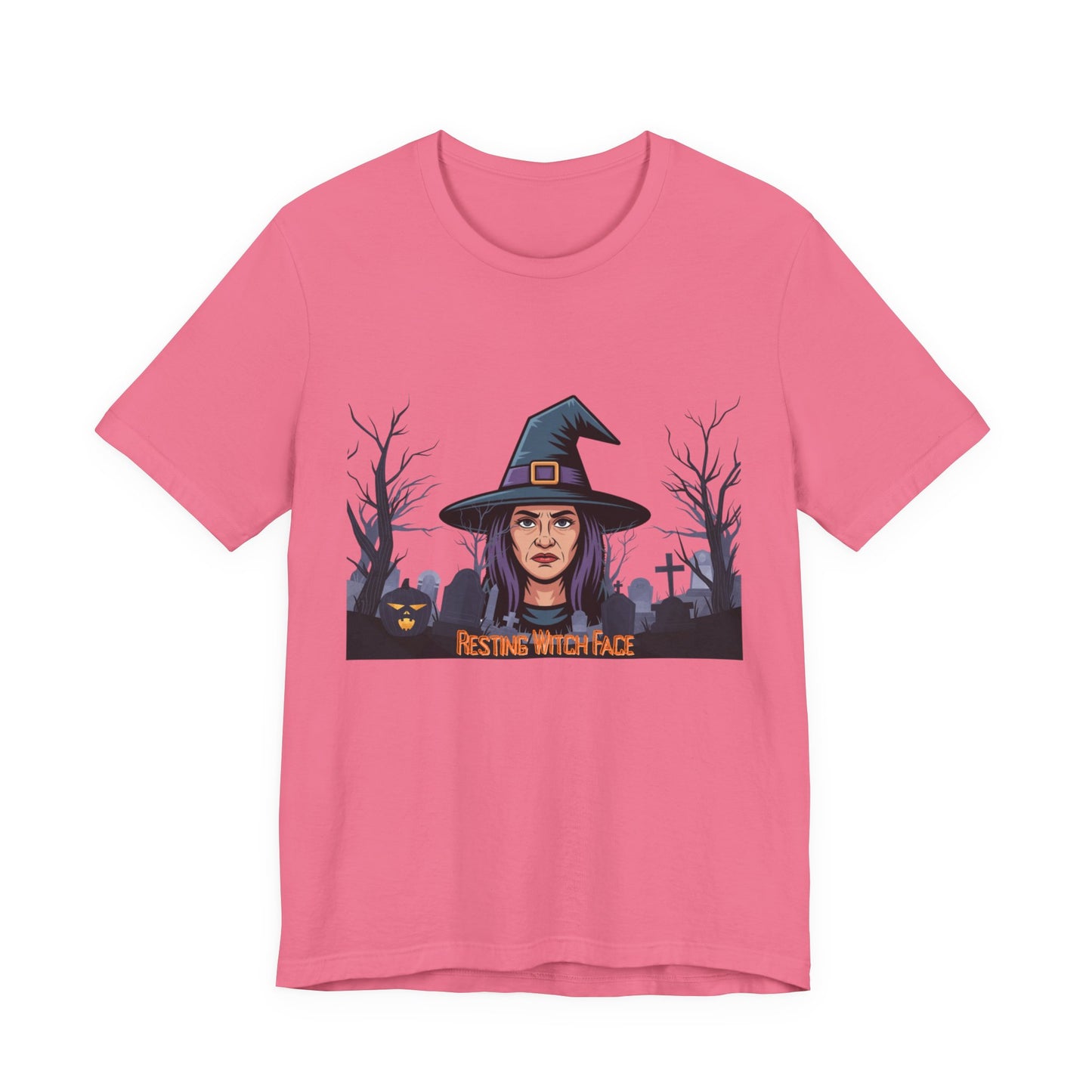 Resting Witch Face Unisex Jersey Short Sleeve Tee