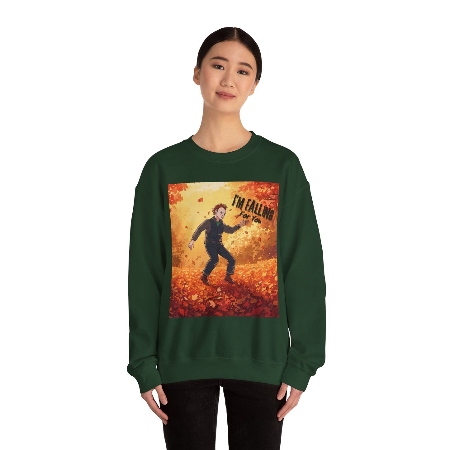 I'm Falling For You Halloween (teehee) Adult Sweatshirt