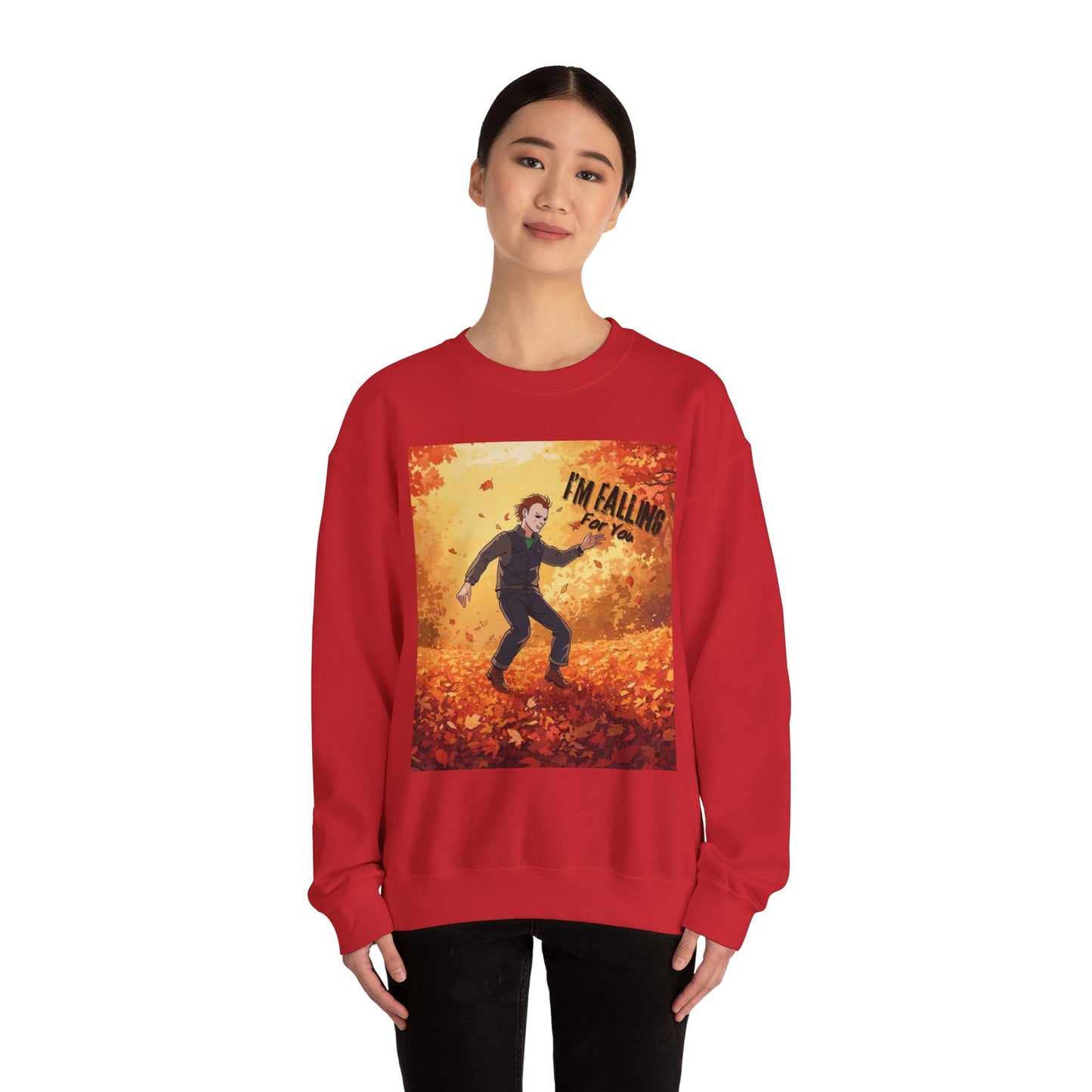I'm Falling For You Halloween (teehee) Adult Sweatshirt