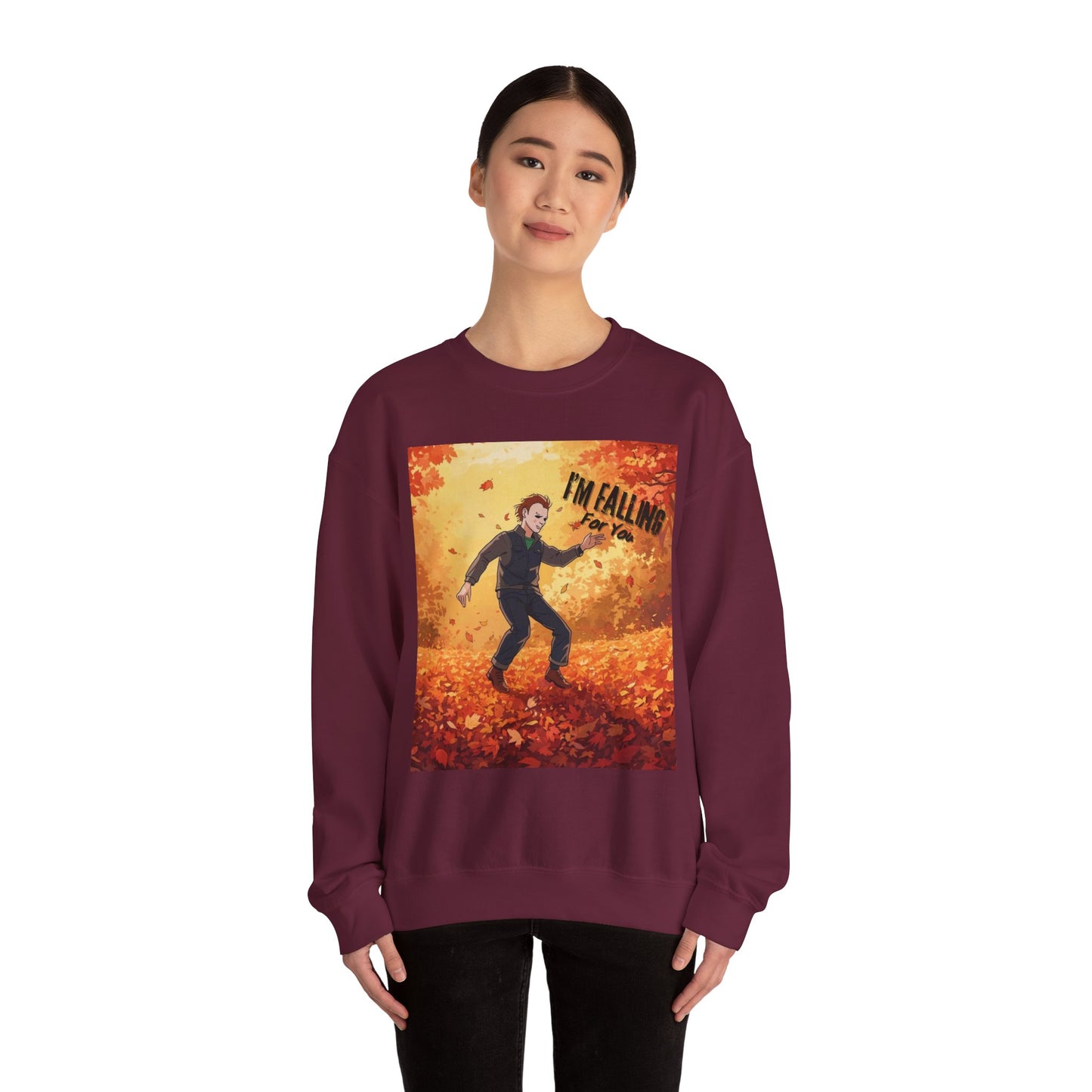 I'm Falling For You Halloween (teehee) Adult Sweatshirt