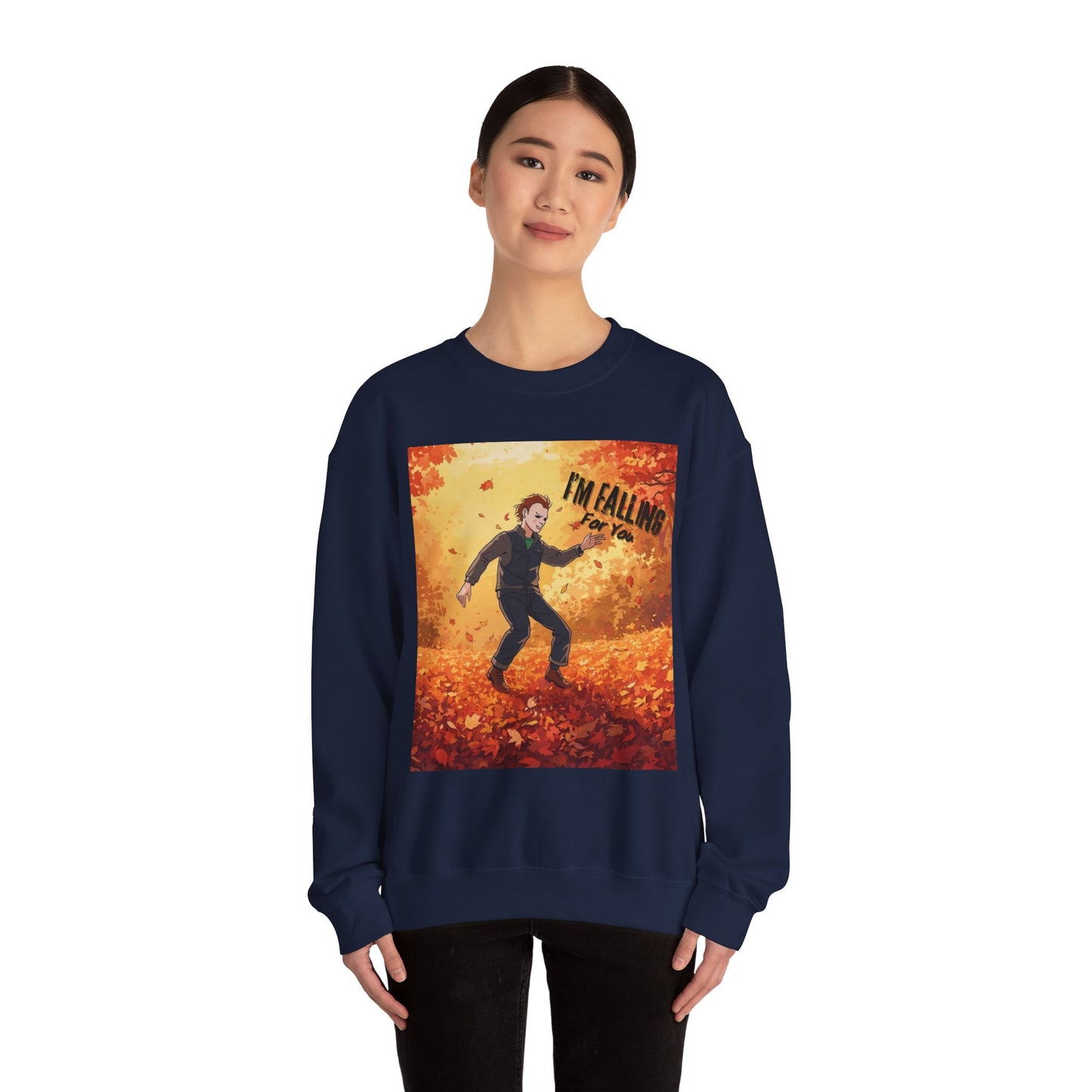 I'm Falling For You Halloween (teehee) Adult Sweatshirt