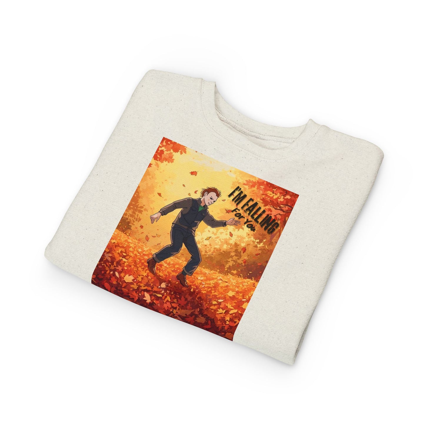 Autumn Vibes Michael Myers Toddler Sweatshirt