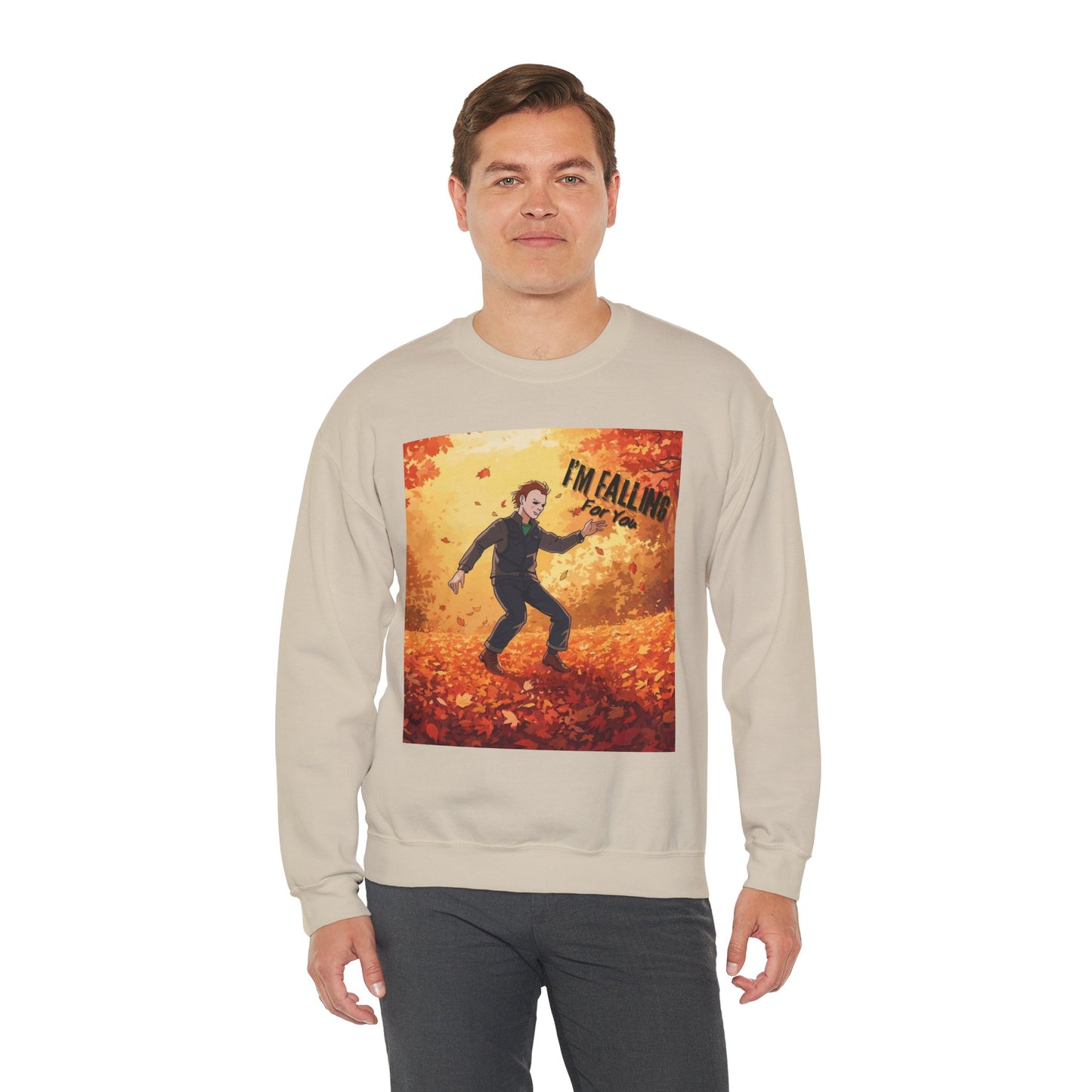I'm Falling For You Halloween (teehee) Adult Sweatshirt