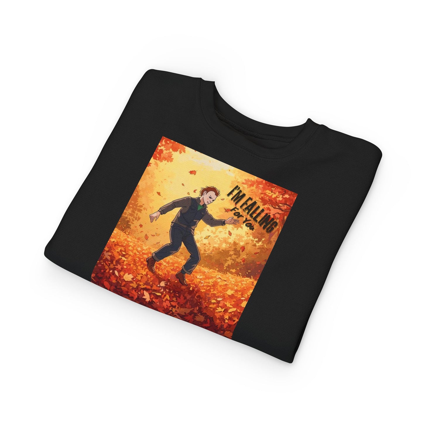 Autumn Vibes Michael Myers Toddler Sweatshirt