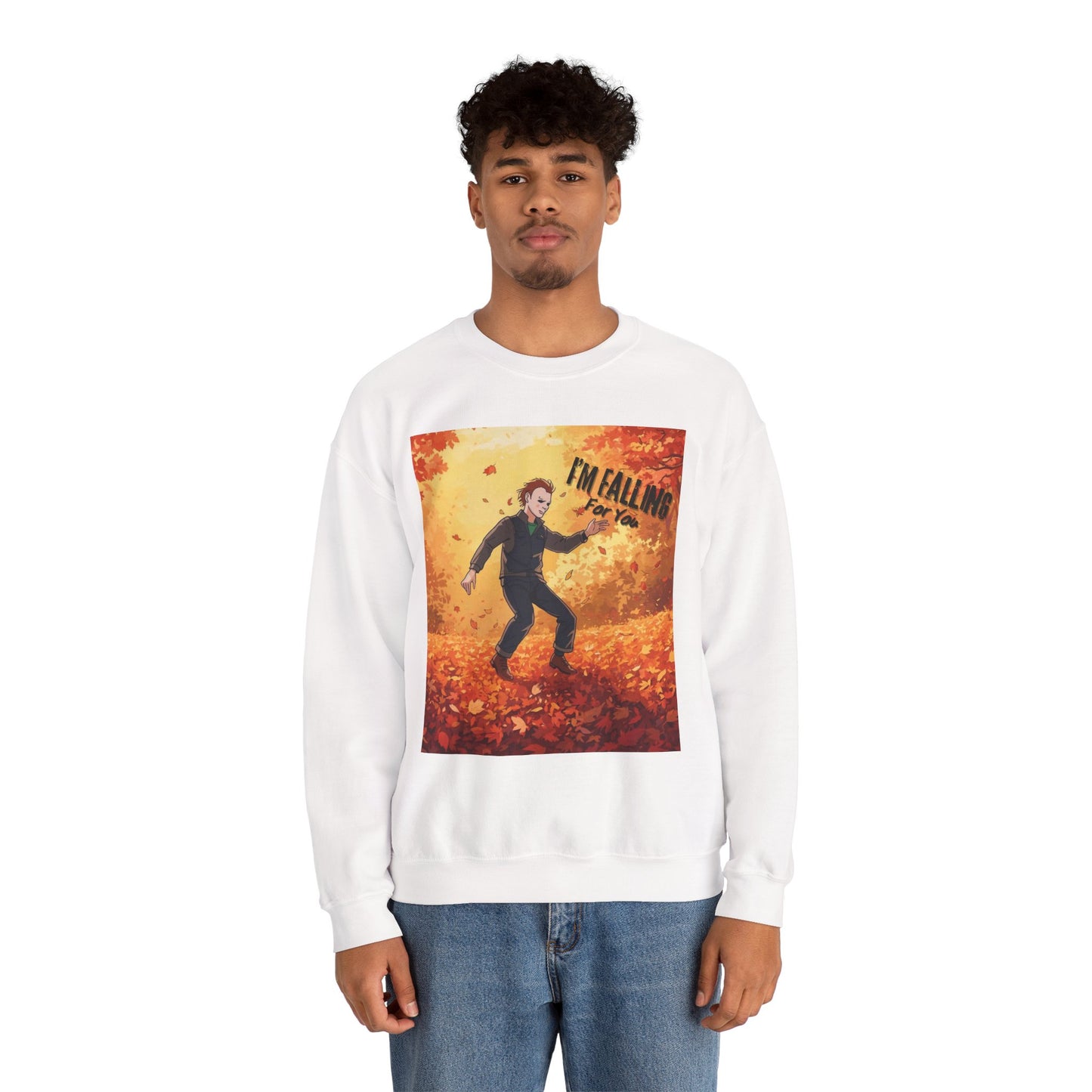 I'm Falling For You Halloween (teehee) Adult Sweatshirt