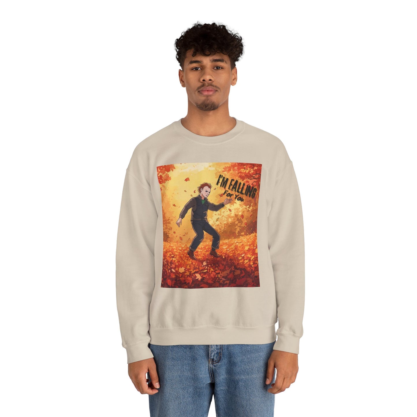 I'm Falling For You Halloween (teehee) Adult Sweatshirt