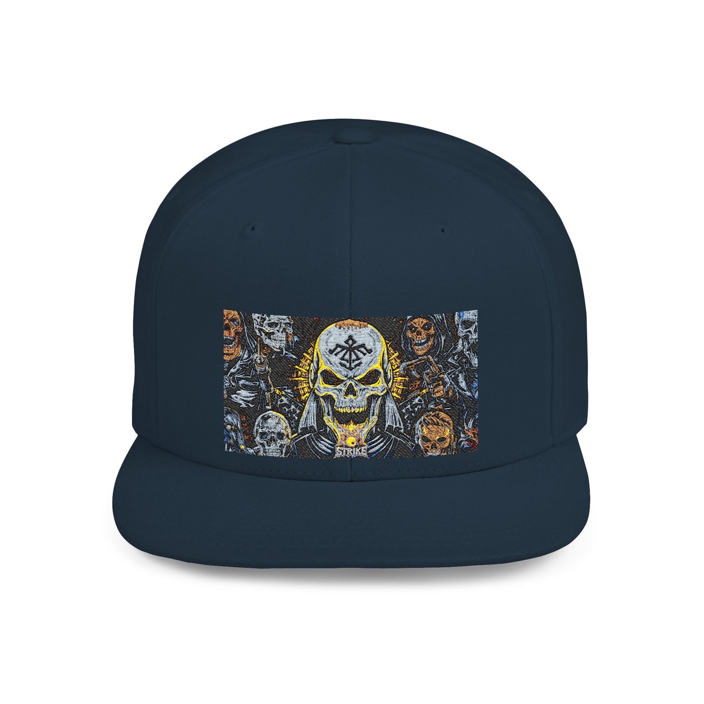 Strike Apparel Logo Flat Bill Snapback