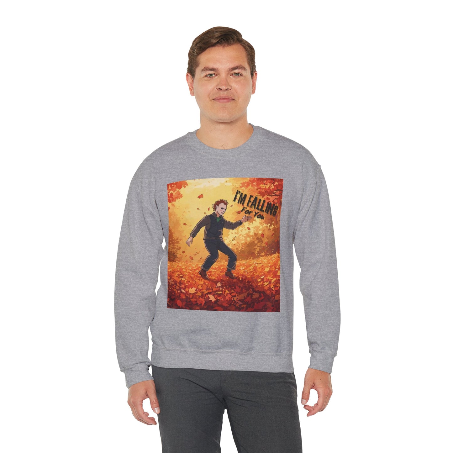 I'm Falling For You Halloween (teehee) Adult Sweatshirt