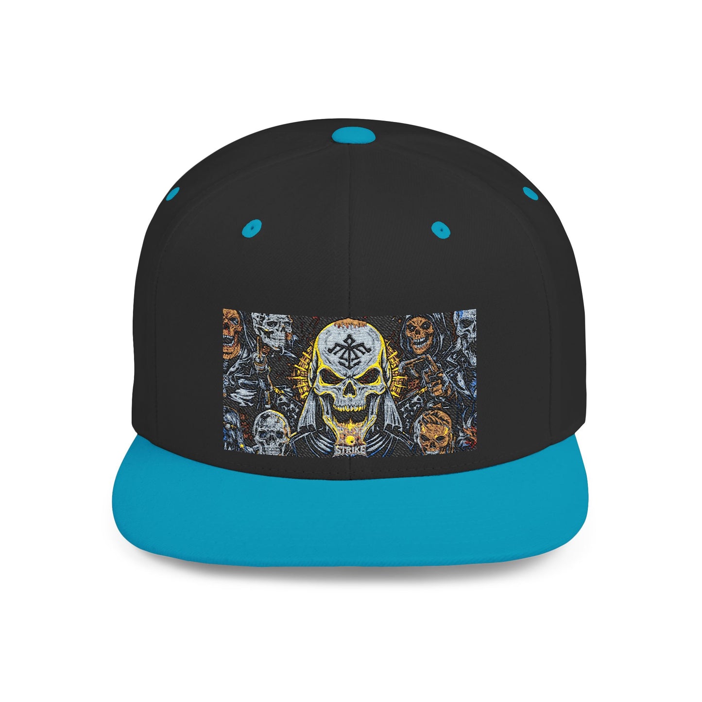 Strike Apparel Logo Flat Bill Snapback