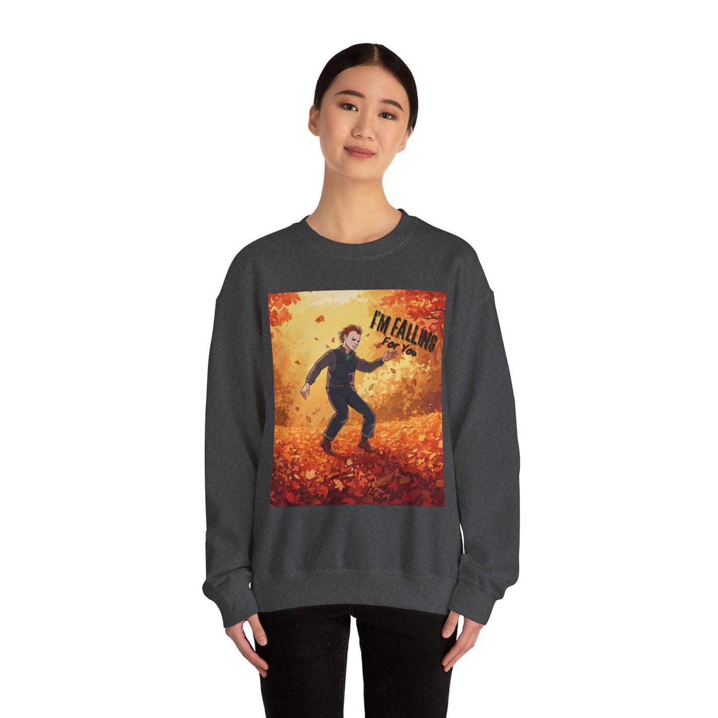 I'm Falling For You Halloween (teehee) Adult Sweatshirt