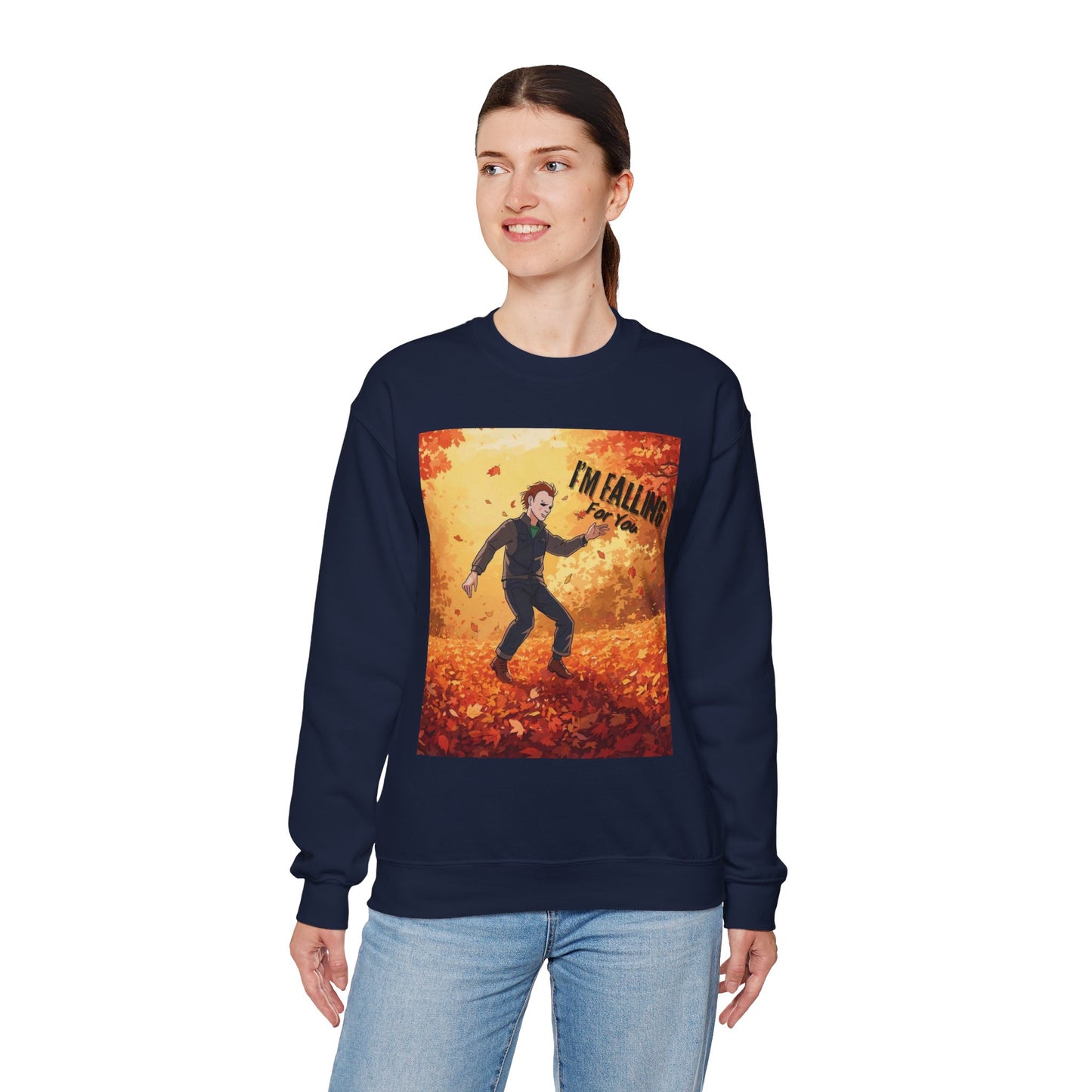 I'm Falling For You Halloween (teehee) Adult Sweatshirt
