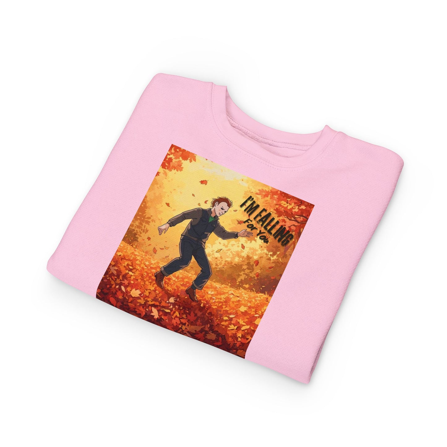 Autumn Vibes Michael Myers Toddler Sweatshirt