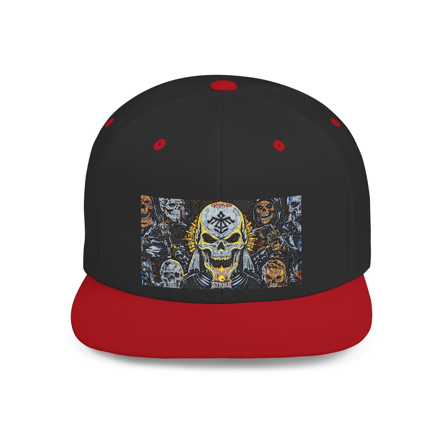 Strike Apparel Logo Flat Bill Snapback