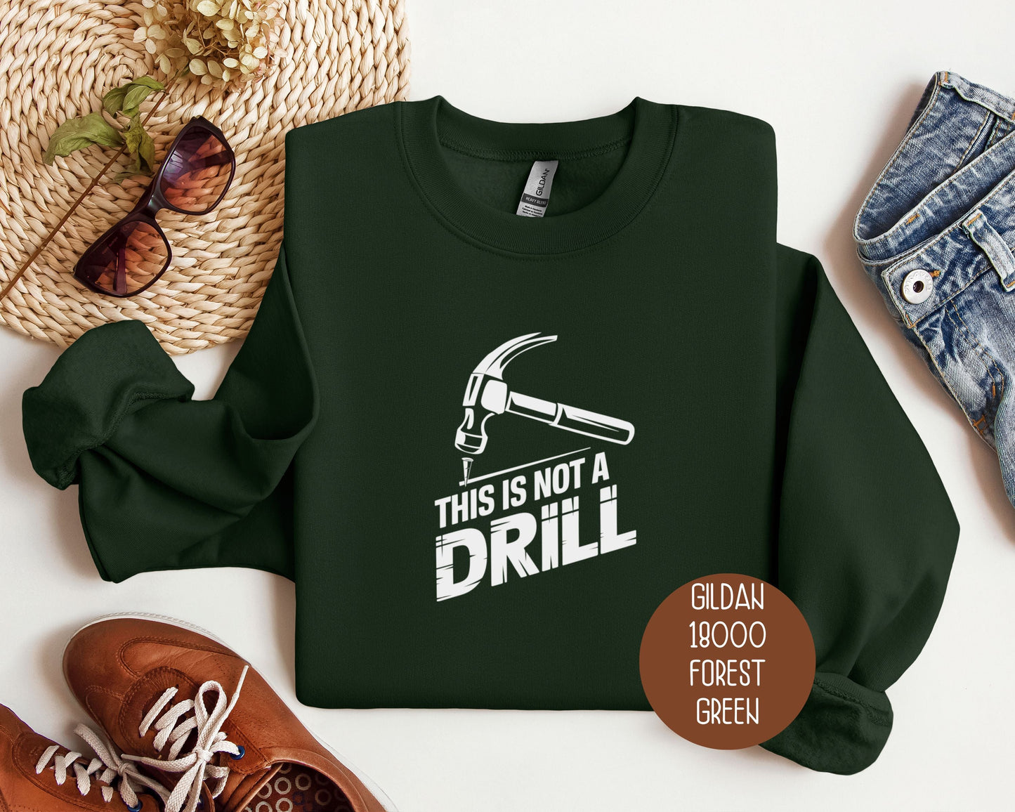 This is Not a Drill Sweatshirt-2