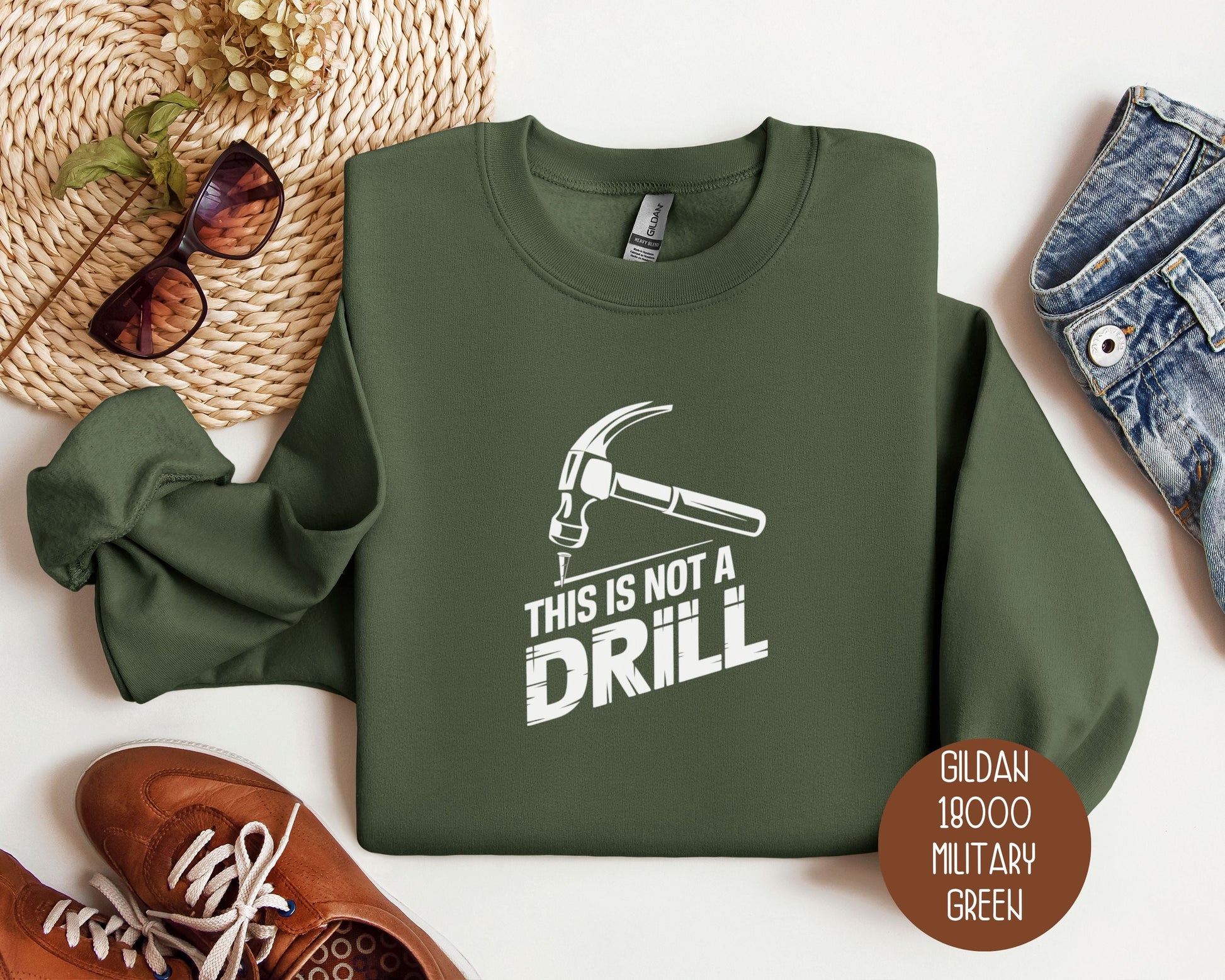 This is Not a Drill Sweatshirt-3