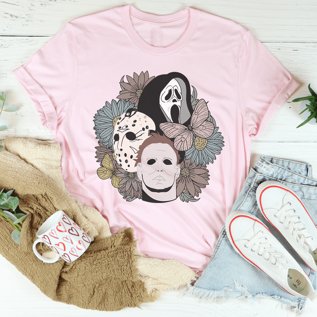 The Boys Of Fall Floral T-Shirt-2